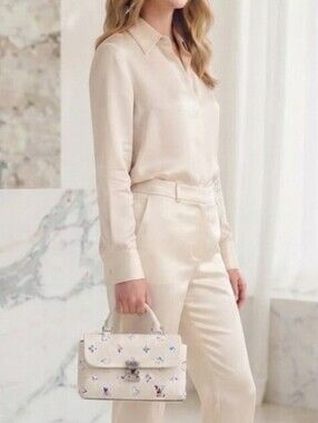⭐LV Luxury Cream Top-Handle Monogram Satchel